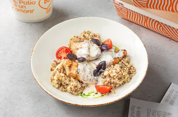 Куриная грудка с киноа